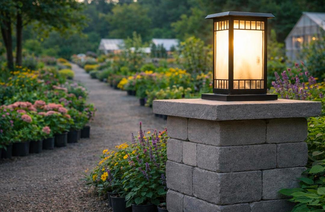 Solar Garden & Pillar Lights